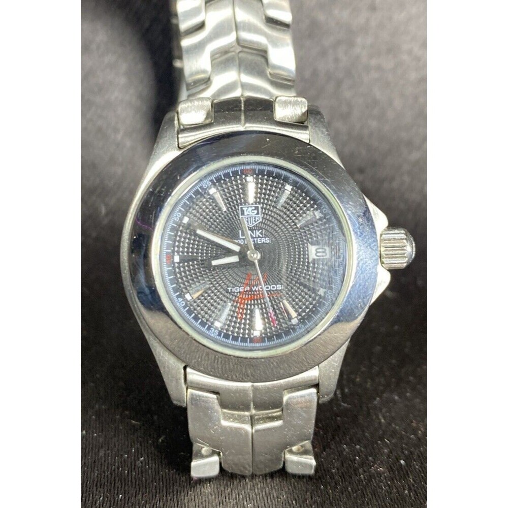 Ladies Tag Heuer Rare Tiger Woods Swiss Made Golf Watch Authentic